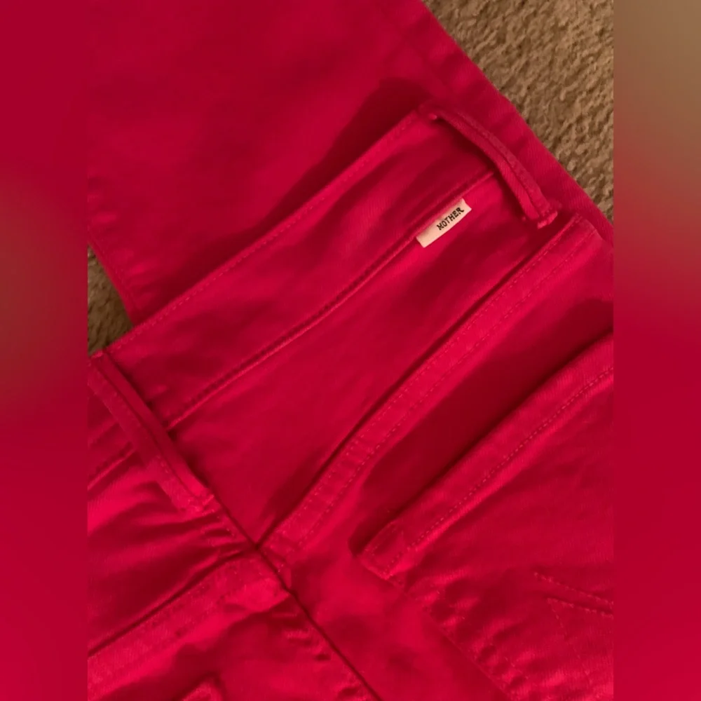 Mother The Insider Crop Step Fray Jeans denim Sorbet revolve 26 $220 classic - Picture 4 of 7